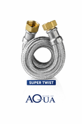 SUPER TWIST FF-1212 Flexibler Anschlussschlauch (Panzerschlauch) – 1/2" × 1/2" (DN13)